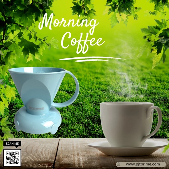 CLEVER Dripper Pour Over Coffee Maker Bonus 100 Filters, Macaron Blue 18 Ounce - Picture 15 of 16